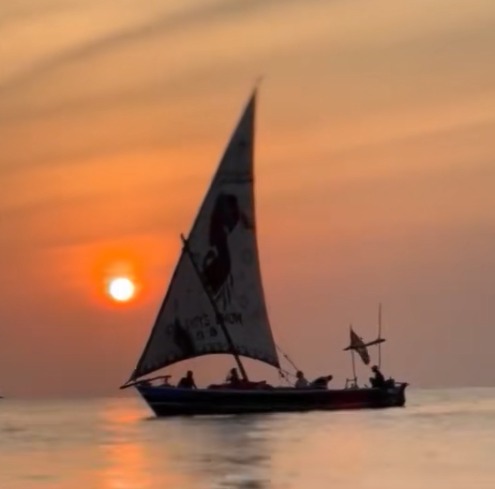 Sunset in Zanzibar